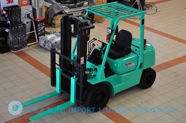 ขายรถโฟล์คลิฟท์มือสอง MITSUBISHI รุ่น FG28 ราคา 285,000 บาท นำเข้าจากประเทศญี่ปุ่น 100\% ไม่เคยใช้งานในประเทศไทย