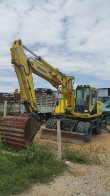 ขายครับ รถแบคโฮ โคมัตสุ PW170 พร้อมใช้ครับ