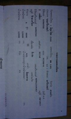 ขายแบคโค KOMATSU PC200-6 เครื่องเดิมปั้มเดิม เอวแน่น ไฟฟ้าครบ ทำงานเร็ว เอกสารเล่มทะเบียนพร้อมโอน สนใจโทร 090-8588220คุณนะ 093-3258446คุณบิว หรือเข้าดูสินค้าอื่นๆได้ที่ www.truck.in.th/498 หรือเพจFacebook ณรงค์ ซื้อขายรถมือสอง (เว็บไซต์ส่วนตัว) หรือFacebo ขายแบคโค KOMATSU PC200-6 เครื่องเดิมปั้มเดิม เอวแน่น ไฟฟ้าครบ ทำงานเร็ว เอกสารเล่มทะเบียนพร้อมโอน สนใจโทร 090-8588220คุณนะ 093-3258446คุณบิว หรือเข้าดูสินค้าอื่นๆได้ที่ www.truck.in.th/498 หรือเพจFacebook ณรงค์ ซื้อขายรถมือสอง (เว็บไซต์ส่วนตัว) หรือFacebo