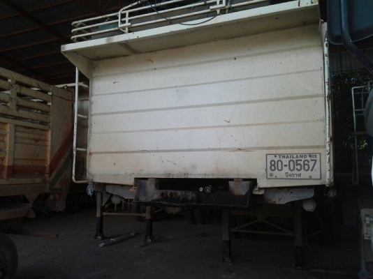 ขายหางเซมิดั้ม 3 เพลาแท้ปี 50 เสรีชัยกะบะดีคัสซีสวยยาว 9 เมตร