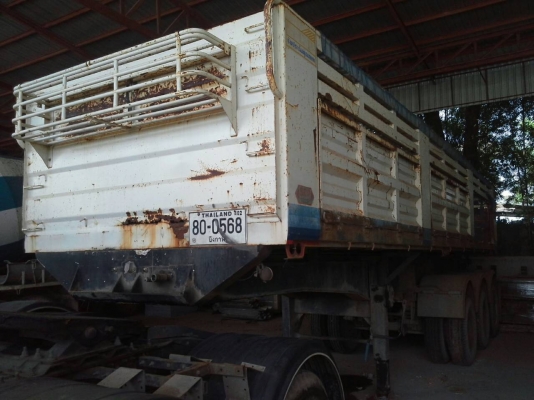 ขายหางเซมิดั้ม 3 เพลาแท้ยี่ฮ้อ SCP จดทะเบียนปี 50 ยาว 9 เมตร