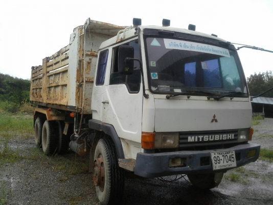 ขายรถบรรทุก 10 ล้อดั้ม 2 เพลา MITSUFUSO สภาพพร้อมไช้