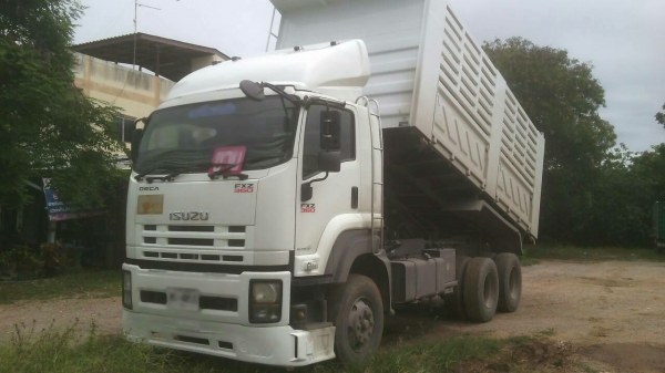 Isuzu fxz 360 รถสวย ดั้ม 22 ล้อ