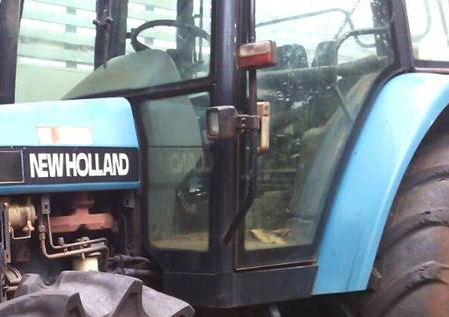 **660,000 บ.ต่อรอง/// รถไถ2เพลา FORD-6640 Newhollan 4WD ตัวนอก เก๋งตู้ **ขาย FORD NEWHOLLAND 6640 4W