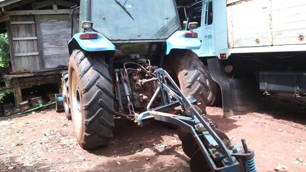**660,000 บ.ต่อรอง/// รถไถ2เพลา FORD-6640 Newhollan 4WD ตัวนอก เก๋งตู้ **ขาย FORD NEWHOLLAND 6640 4W