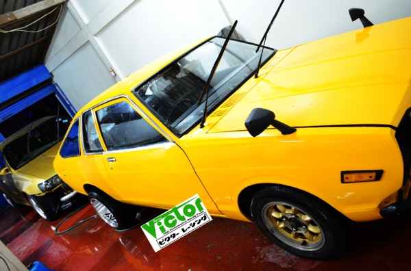 ขาย/แลก Datsun B310 คลาสสิก 2 ประตู สดๆ เพิ่งทำสีเสร็จทำใหม่หมดครบๆเลยพร้อมขับ มีทะเบียน 98,000 ฿