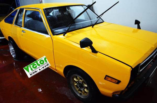 ขาย/แลก Datsun B310 คลาสสิก 2 ประตู สดๆ เพิ่งทำสีเสร็จทำใหม่หมดครบๆเลยพร้อมขับ มีทะเบียน 98,000 ฿