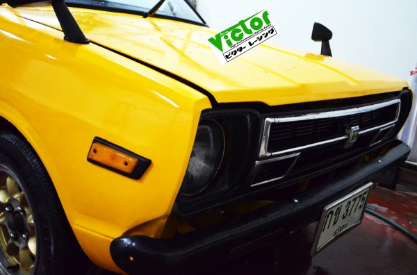 ขาย/แลก Datsun B310 คลาสสิก 2 ประตู สดๆ เพิ่งทำสีเสร็จทำใหม่หมดครบๆเลยพร้อมขับ มีทะเบียน 98,000 ฿