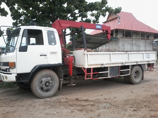 ขายรถ 6 ล้อ ISUZU ติดตั้งเครน 3 ตัน ภาษีเต็ม