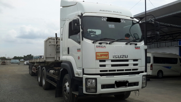 รถหัวลาก Isuzu 360 แรงม้า ปี 55 สภาพสวยสด พร้อมใช้งาน ทดลองขับได้ สนใจติดต่อเอ็ม ที เจริญยนต์ สาขา 2
