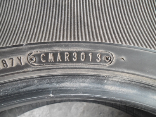 ยางมือสอง 265 - 65 - 17 Dunlop ปี 13 ครบชุด 4 เส้น สภาพสวยๆดอกเต็มๆยางเหลือเยอะวิ่งใด้อีกนานราคาถูกๆ