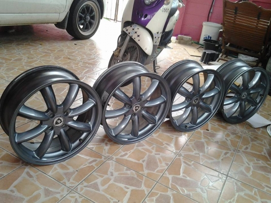 ขายกล้วย 17x7 / 4x100 off 40 ล้อสวยพร้อมใส่ ส่งได้ทั่วไทย