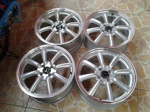 ขายกล้วย 17x7 / 4x100 off 40 ล้อสวยพร้อมใส่ ส่งได้ทั่วไทย