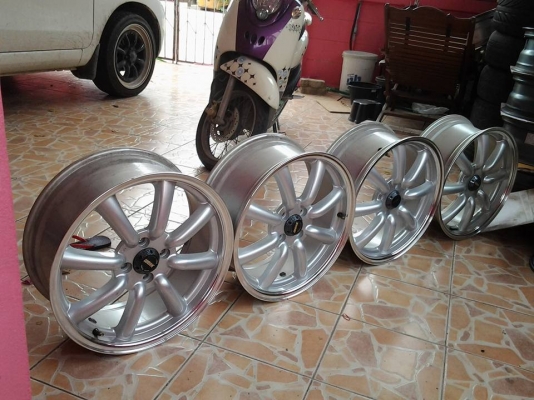 ขายกล้วย 17x7 / 4x100 off 40 ล้อสวยพร้อมใส่ ส่งได้ทั่วไทย