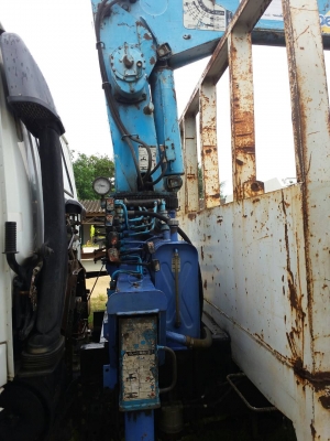 Isuzu ftr 200 hp ติดเครน 3.5T. Isuzu ftr 200 hp ติดเครน 3.5T.