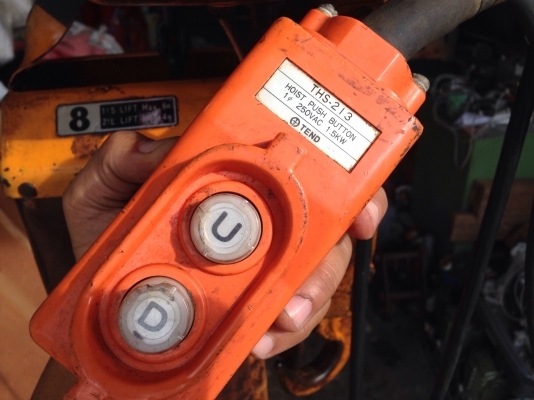 ขายรอกโซ่ไฟฟ้า Kito 1ton. 380V made in Japan รุ่นเก่าโซ่คู่ อุปกรณ์ครบสภาพสวย วิ่งนิ่มเดิมๆ พร้อมใช้งาน ขายรอกโซ่ไฟฟ้า Kito 1ton. 380V made in Japan รุ่นเก่าโซ่คู่ อุปกรณ์ครบสภาพสวย วิ่งนิ่มเดิมๆ พร้อมใช้งาน