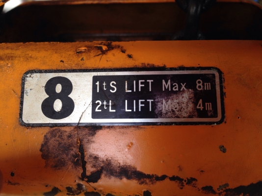 ขายรอกโซ่ไฟฟ้า Kito 1ton. 380V made in Japan รุ่นเก่าโซ่คู่ อุปกรณ์ครบสภาพสวย วิ่งนิ่มเดิมๆ พร้อมใช้งาน ขายรอกโซ่ไฟฟ้า Kito 1ton. 380V made in Japan รุ่นเก่าโซ่คู่ อุปกรณ์ครบสภาพสวย วิ่งนิ่มเดิมๆ พร้อมใช้งาน