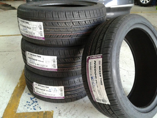 ขายยาง NEXEN N5000 PLUS 205/45R17 เส้นละ 2,250 บาท