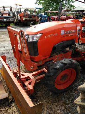 ขายแทรกเตอร์คูโบต้า L4708 พร้อมโรตารี่ RX182F