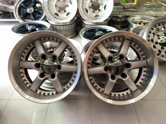 ขายล้อ BRADLEY VR 3 ชิ้นแท้ 16x8.5 ออฟลบ38 6 รูกระบะ ออฟลึก ประมูลจากญี่ปุ่น ขายล้อ BRADLEY VR 3 ชิ้นแท้ 16x8.5 ออฟลบ38 6 รูกระบะ ออฟลึก ประมูลจากญี่ปุ่น