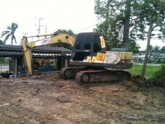 แบคโฮ PC120 komatsu