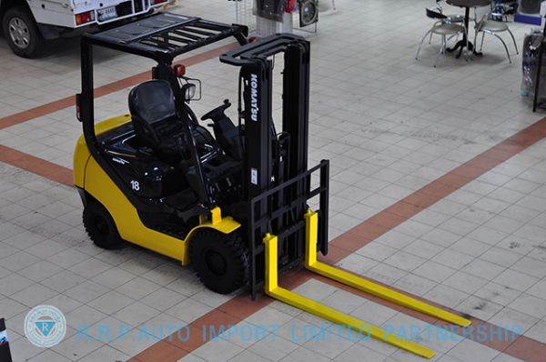 ขายรถโฟล์คลิฟท์มือสอง KOMATSU รุ่น FG18HC ราคา 255,000 บาท นำเข้าจากประเทศญี่ปุ่น 100\% ไม่เคยใช้งานในประเทศไทย