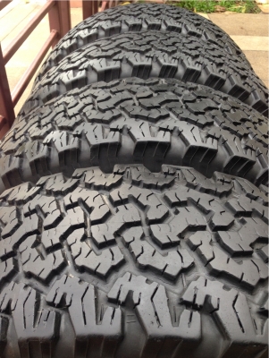 ยาง All BF goodrich 265 75 16 ดอกเยอะ ติดหนวด ไม่มีปะ