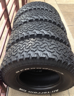 ยาง All BF goodrich 265 75 16 ดอกเยอะ ติดหนวด ไม่มีปะ