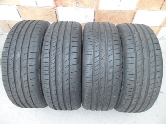 ยาง Continental 225 - 55 - 17 ปี 13 ครบชุด 4 เส้น ยางสวยตุ่มหน้ายางยังอยู่สวยๆไม่มีปะ