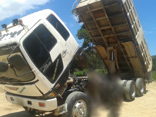 รถฮีโน่ 10 ล้อดั้ม FN3H / 195 แรงม้า.  ปี 38    สนใจติดต่อ  081 - 6079515