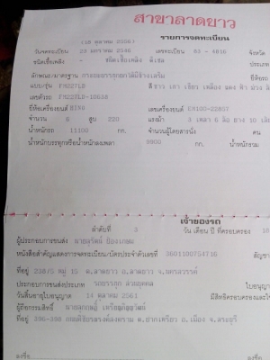 ขายด่วนฮีโน่ 227 เครื่องดแคชซีสวยตลอดเส้น ยางดี เอกสารพร้อมโอนเจ้าของขายเอง ดูรถได้ที่อำเภอปำคำ บุรีรัมย์