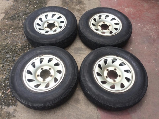 ขายล้อกะทะ วีทาร่า ขอบ15 พร้อมยาง สภาพสวย ไม่ผุ ไม่คด ไม่ดุ้ง 4เส้น. ราคา3500บาท ดูของพระราม2 089 0211090 Id champ_rama2