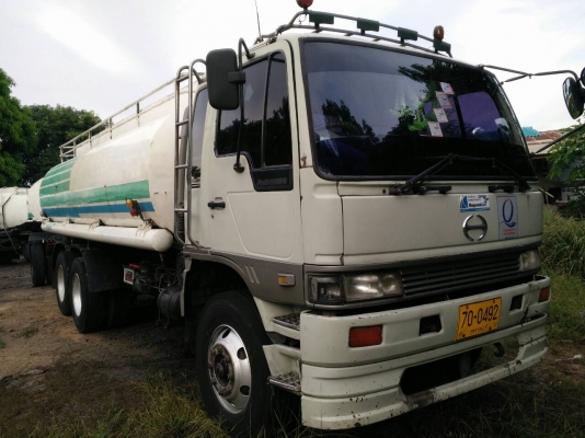 ขายรถพ่วงน้ำมัน HINO 3M FM เครื่อง245แรง 5เกียร์ สโลว์เดิม