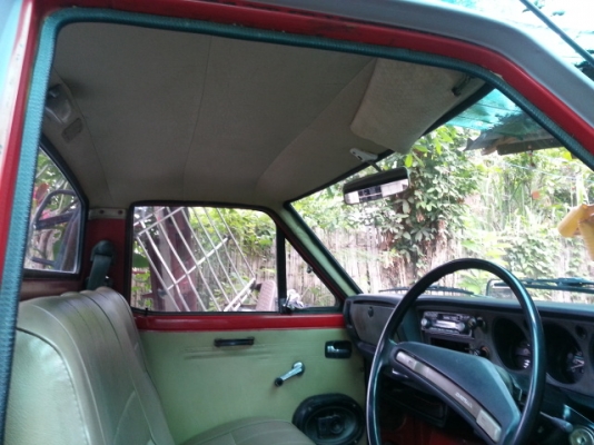 ขาย ดัสสัน 620 จดทะเบียนปี2518 เกียร์คอ เครื่องเดิมไม่มีควัน ไม่ผุ ภายในสวย เบาะไม่ขาด หลังคาไม่ผุ คอนโซลอุปกรณ์ภายในใช้ไดทุกอย่าง เบรค ไฟใช้ได้ทุกอย่าง ขับไกลสบาย