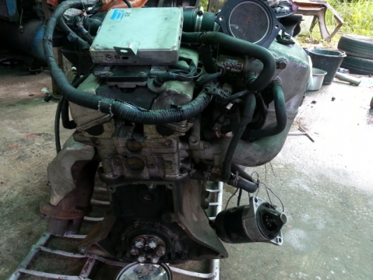 ขายเครื่องยนต์นิสสัน  RB20 24วาวส์  มือสองเมืองนอก เครื่องติดเดินเรียบ  ไม่มีเกียร์ครับ แยกขายแต่เครื่องครับ พร้อมเอกสารอินวอย