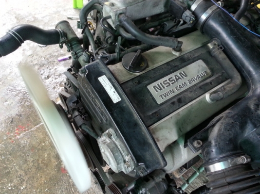 ขายเครื่องยนต์นิสสัน  RB20 24วาวส์  มือสองเมืองนอก เครื่องติดเดินเรียบ  ไม่มีเกียร์ครับ แยกขายแต่เครื่องครับ พร้อมเอกสารอินวอย