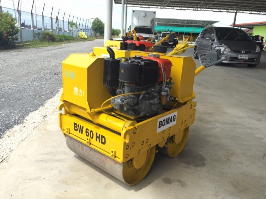 ขายรถบดเดินตาม Bomag รุ่นBw60HD มือสองญี่ปุ่น บดอัดสั่นสเทือนได้ เครื่องดีเซล สภาพดีพร้อมใช้งาน