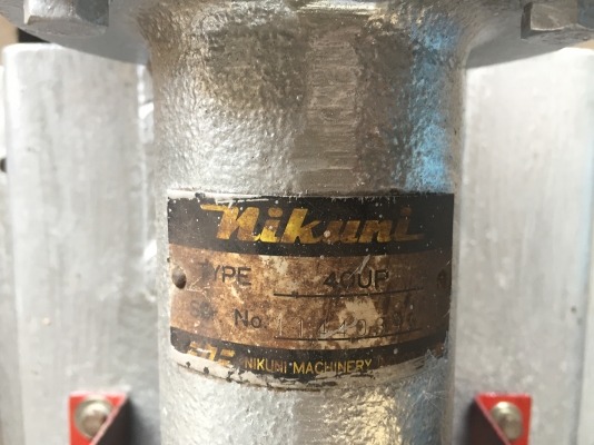 ขายปั้มน้ำ หัวปั้มเป็นสแตนเลส ไฟ380 มอเตอร์2แรง