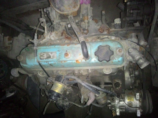 ขายเครื่อง toyota 3y มีเอกสาร  ยกลงจาก yn106  Four wheel ตามสภาพ