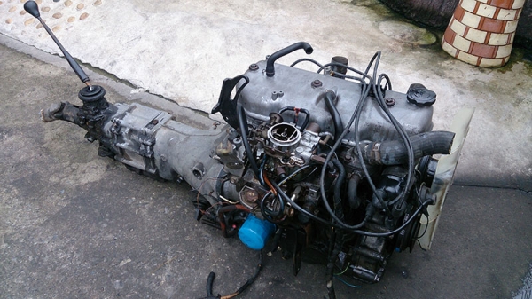 ขายเครื่องยนต์ Mazda Familia 1400 5เกียร์