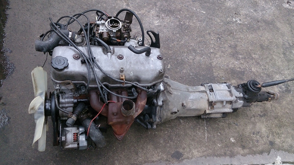 ขายเครื่องยนต์ Mazda Familia 1400 5เกียร์