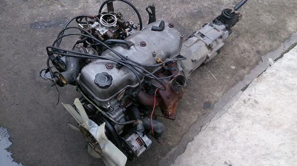 ขายเครื่องยนต์ Mazda Familia 1400 5เกียร์