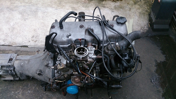 ขายเครื่องยนต์ Mazda Familia 1400 5เกียร์