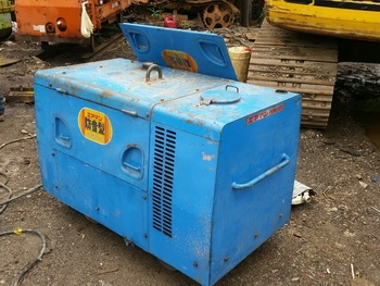 ขาย ตู้เชื่อมพร้อมเครื่องปั่นไฟ DENYO 6KW ดีเชล 3 สูบ เก่าญี่ปุ่น