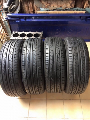 ยางขอบ 15"195-65R15 ปี10 Yokohama Earth 1 สภาพสวยๆ4  เส้นขาย 1,800 สนใจโทร 062-121-9299 แจ๊คครับ ดูยางแถวดอนเมืองครับ