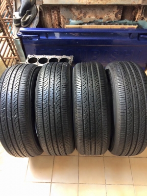 ยางขอบ 17"215-60R17 ปี12 Yokohama Geolandar SUV สภาพสวยๆ4เส้นขาย 3,500 สนใจโทร 062-121-9299 แจ๊คครับ ดูยางแถวดอนเมืองครับ