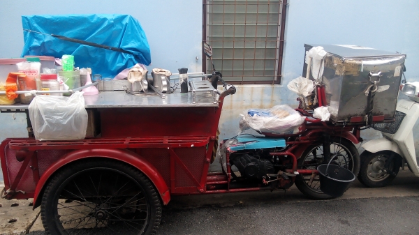 รถซาเล้งพร้อมอุปกรขายกาแฟโบลาน8500