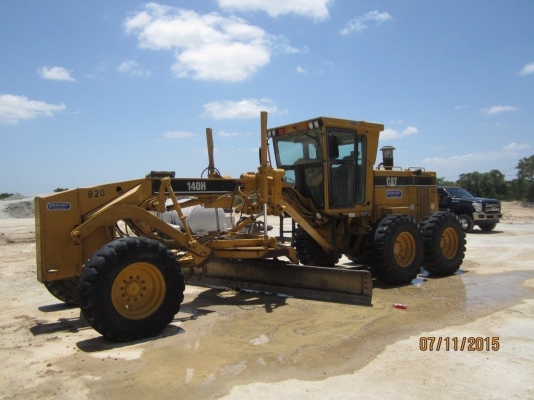 รถเกรดถนน 140H รถอยู่อเมริกา กำลังเดินทางมา ถึงไทยประมาณกลางเดือนตุลาคมนี้ค่ะ