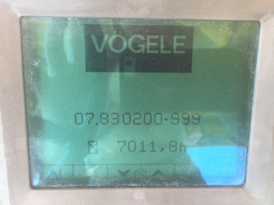 รถปูยาง Vogele SUPER 1603-1