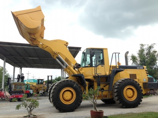 KOMATSU WA400-3E นำเข้าจากญี่ปุ่น 090-986-2521 อ๊อบ